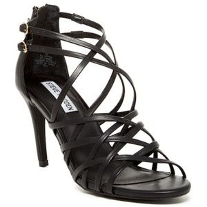 Steve Madden Fairyy leather stiletto sandals